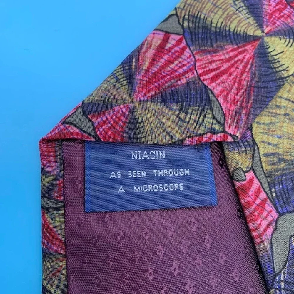 VTG Molecular Expressions Stonehenge Microscope Abstract Men's Classic Neck Tie